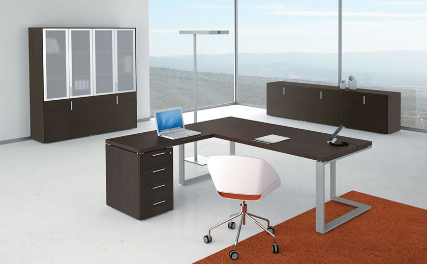 Bureau Semi-Direction Wengé Archimède