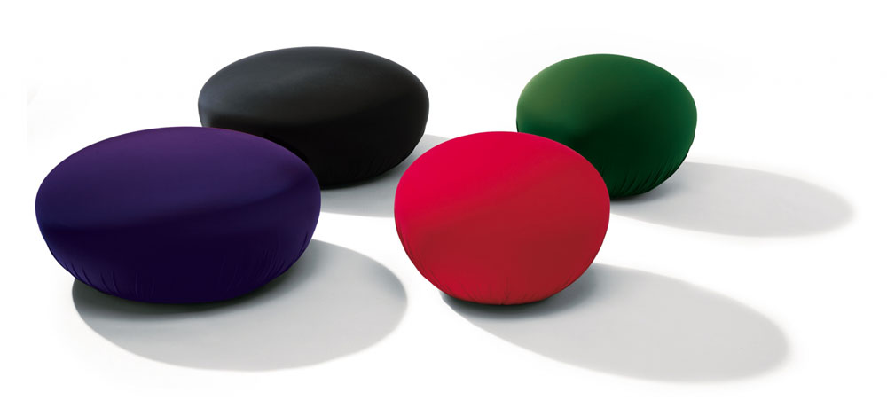 Ensemble de 2 Poufs Hollywood large