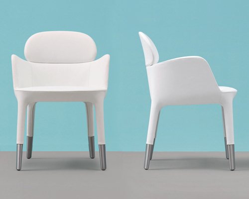 Fauteuil blanc Ester