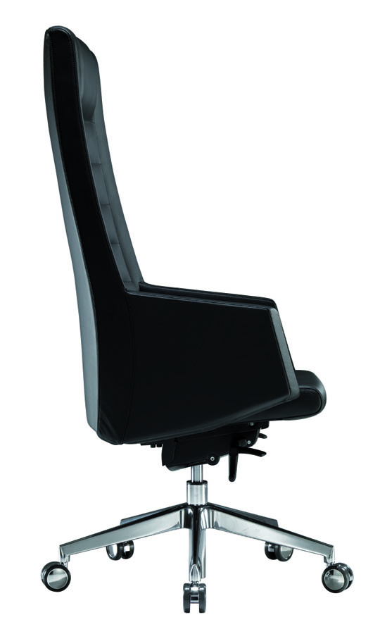 Fauteuil Haut Dossier Cuir Kamelia