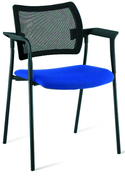 Fauteuil de réunion Amets dossier résille