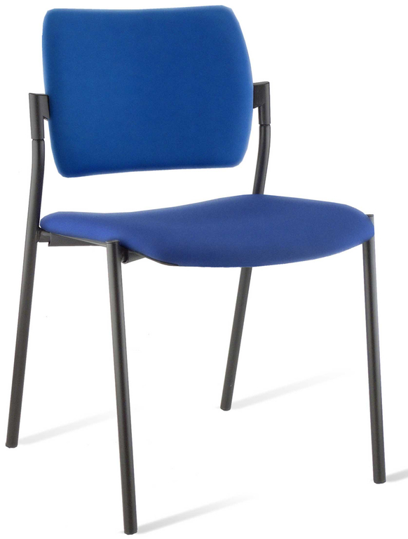 Chaise de réunion Amets tapissée
