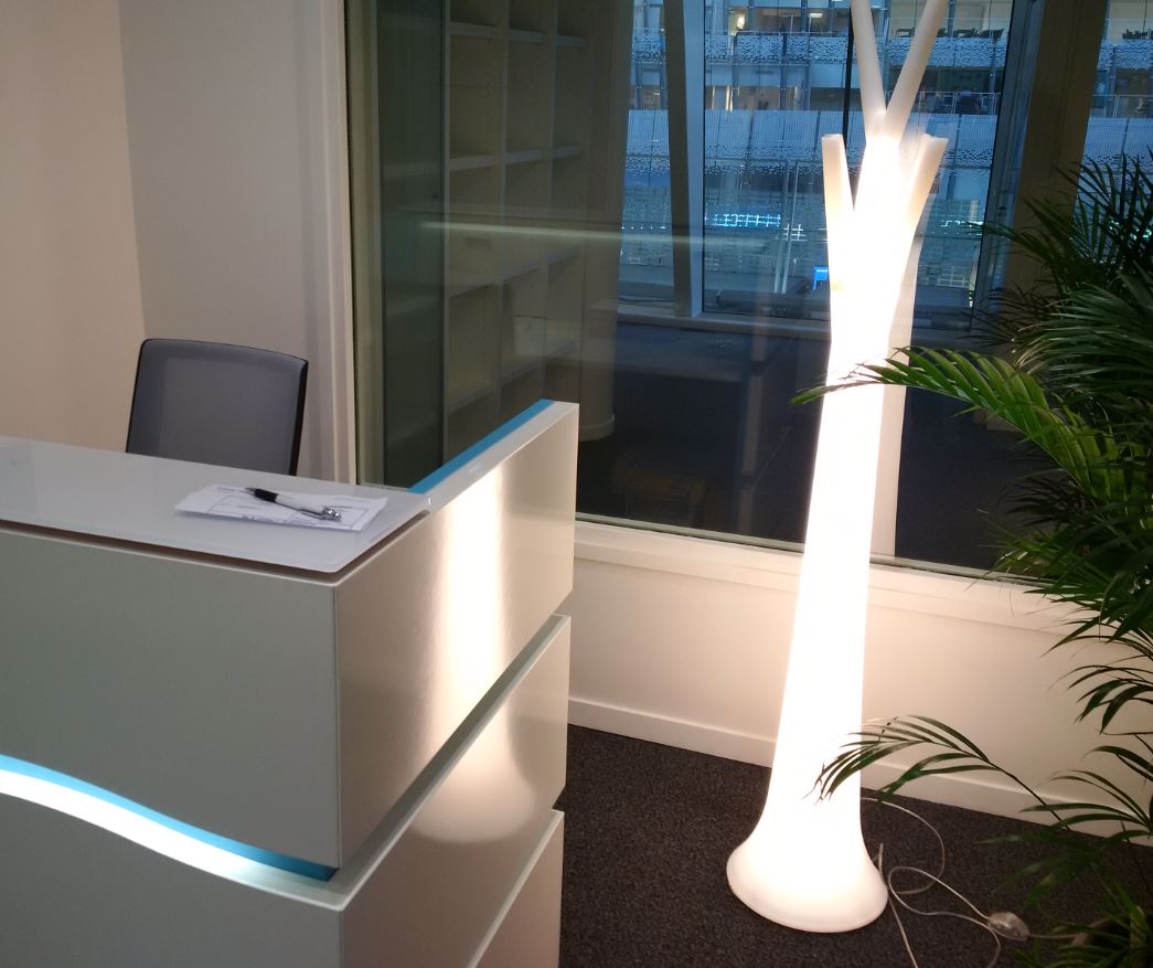 Portemanteaux Tree Lumineux Fluo