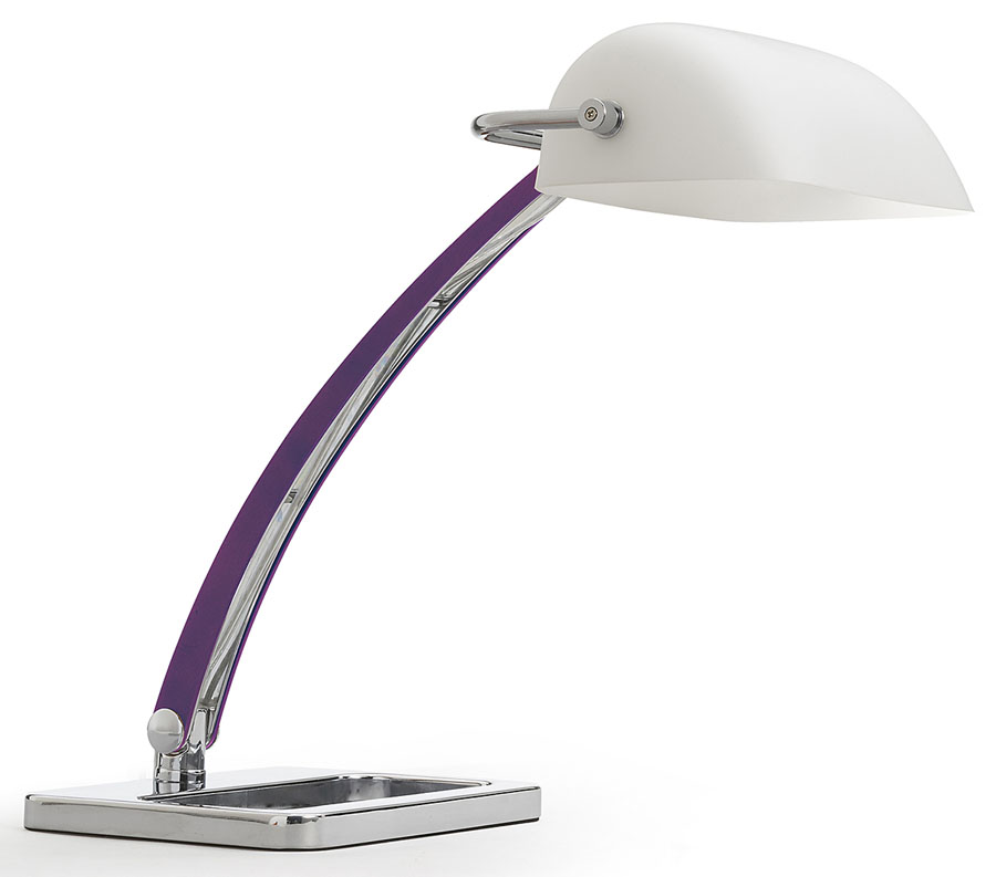 Lampe Alybris abat-jour en verre
