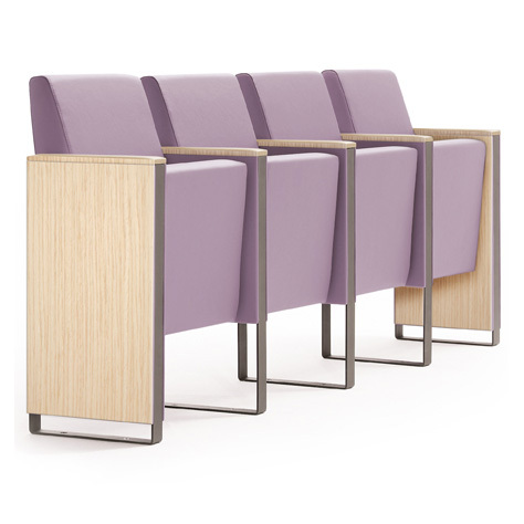 Fauteuil Auditorium C100 côtés Bois
