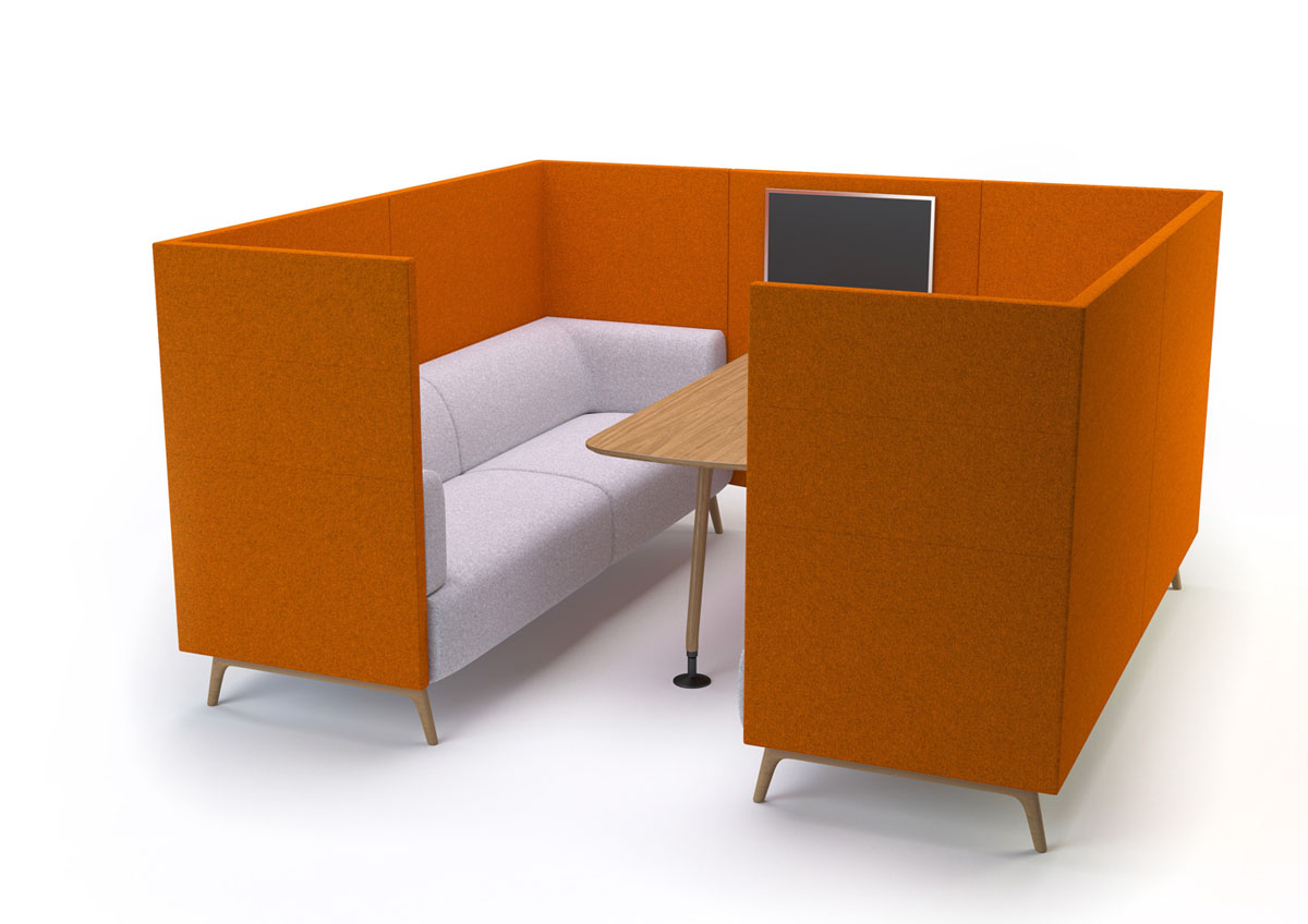 Ensemble Cabines Média 4 Personnes