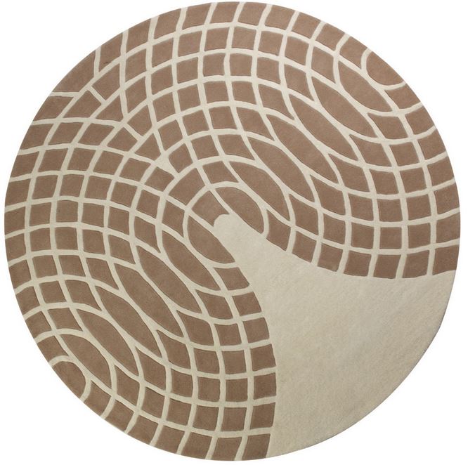 Tapis Bicolore Panton Grande Rug