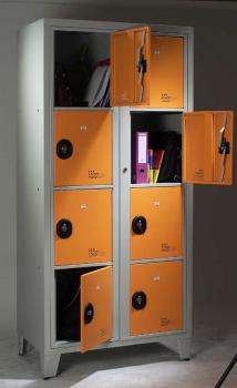  Casiers eleves visitables 8 cases AC