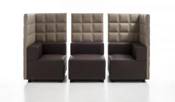 Kuadra Top canapé composable bicolore