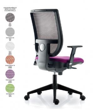 Fauteuil Tertio dossier resille
