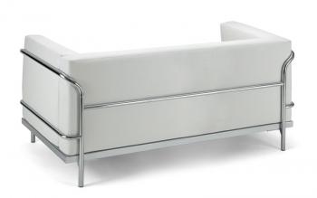 Canapé Soft cuir blanc ou noir