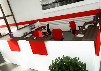 Banque Image rouge