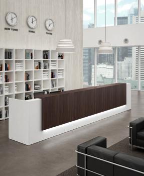 Banque d'accueil Z2 avec led