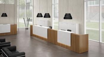 Banques d'accueil Z2 design avec Led