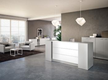 Banque d'Accueil Line 5 blanche