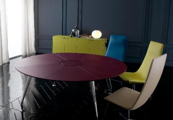 Table de réunion ronde Regal 8 places