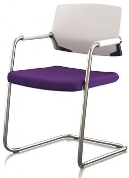 Fauteuil de réunion luge Kristal PP