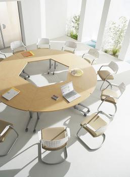 Table Ronde de Réunion Rabattable Tang'up