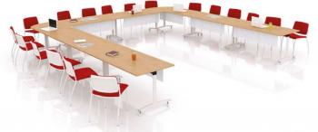 Tables Rabattables Fold 18 Personnes
