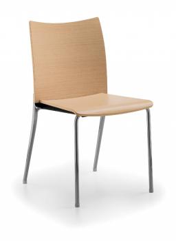 Chaise Queen Bois