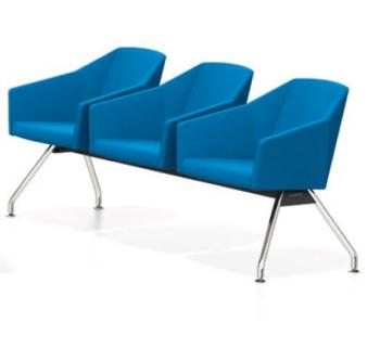 Fauteuils 3 places sur Poutre Parker Dossier Bas