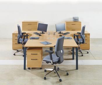 Ensemble Happy 3 Postes avec Caissons