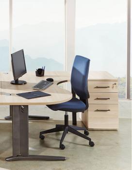 Plan Compact 90° Arrondi SISMA avec Caisson