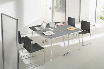 Tables sur roulettes Ovacio Tweed
