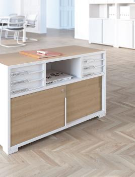 Desserte de Proximité Alliance 6 Tiroirs et 2 Portes