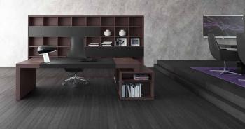Bureau sur Desserte Executive BK Plateau Cuir