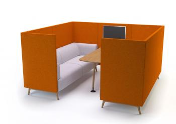 Ensemble Cabines Média 4 Personnes