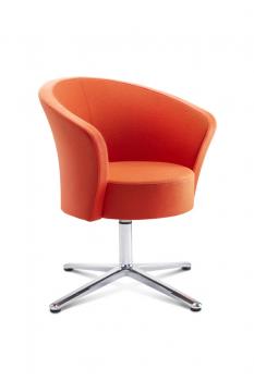 Fauteuil Design Bud Piétement Croix