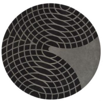 Tapis Bicolore Gris Panton Grande Rug