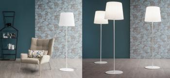 Lampadaire Muffin Blanc