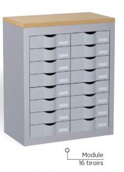 Module 2 Colonnes 16 Tiroirs