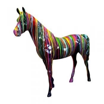 Cheval Grandeur Nature Fibre de Verre