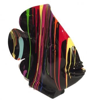 Poisson Noir Coulures