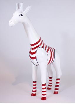 Girafe Marinière ROuge 112