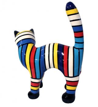 Chat en Résine Multicolores RYK