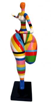 Danseuse 130 cm Résine Multicolores
