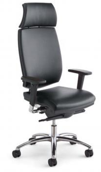 Fauteuil de Direction Dorsalis + Tout Cuir