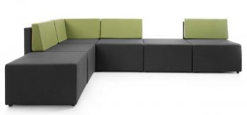 Ensemble d'Angle Lounge 5 Places