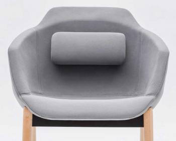 Fauteuil de Réunion ou Visiteur Lutra Bois 4 Pieds