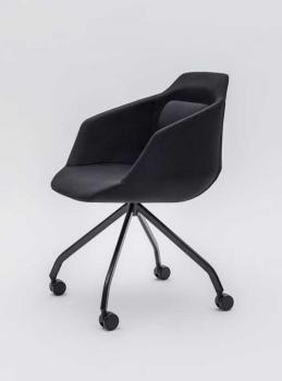 Fauteuil de Réunion ou Visiteur Lutra 4 Roulettes