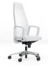 Fauteuil Amadeus Cuir Blanc