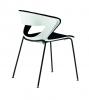 Chaise de réunion Kicca bicolore