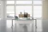 Bureau Polyandre plateau verre Jade