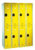  Vestiaires 4 cases AC jaune
