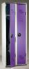  Vestiaire 2 cases portes violettes AC