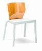 Chaise Bicolore BI SERIES PP opaque